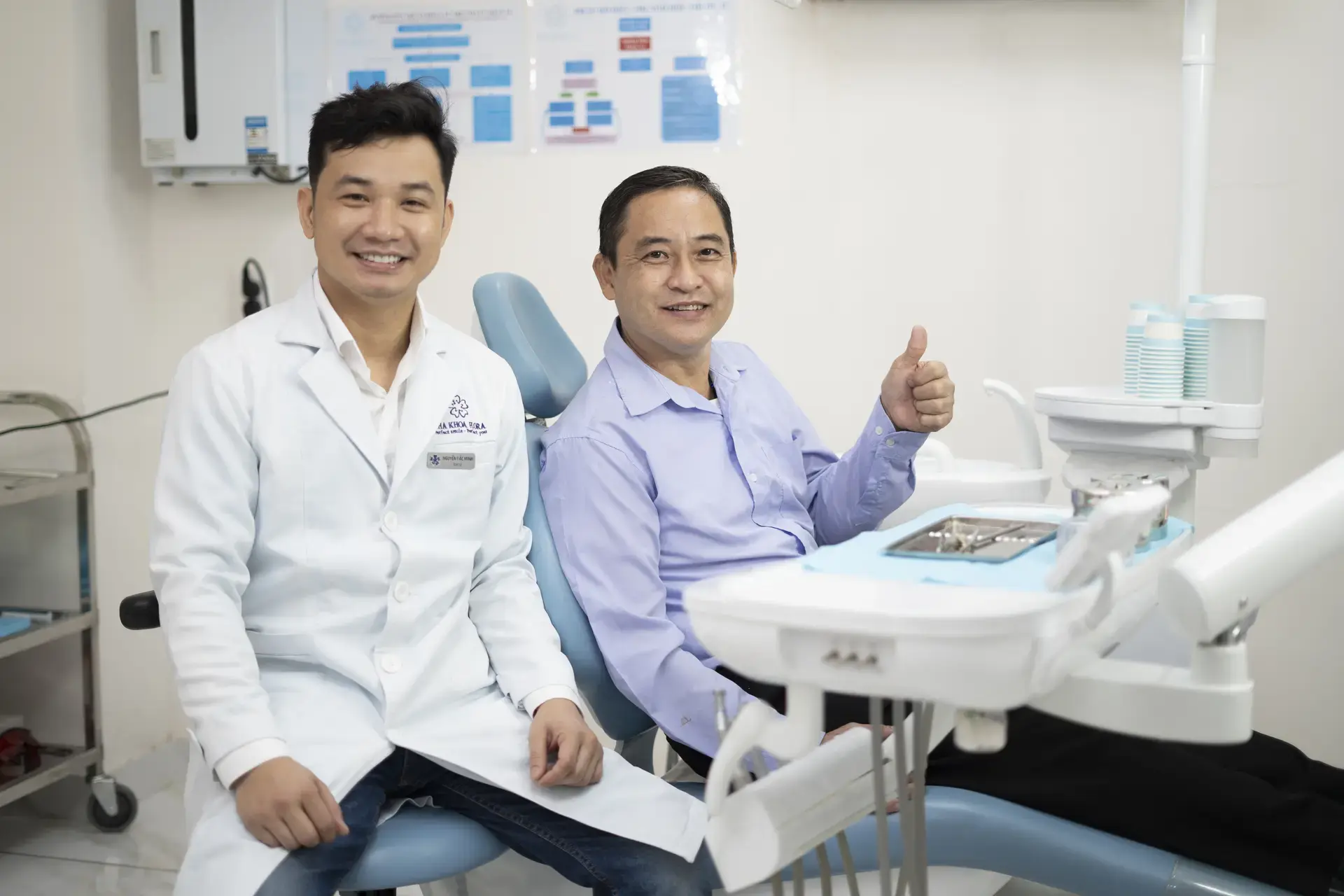 Nụ cười tự tin sau điều trị