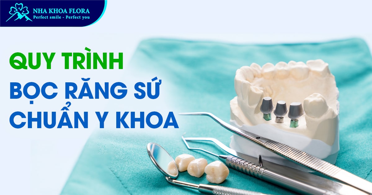 Quy trình bọc răng sứ đúng chuẩn Y khoa diễn ra như thế nào?