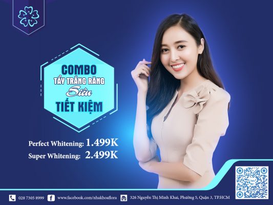 Giá Tẩy trắng răng combo siêu tiết kiệm