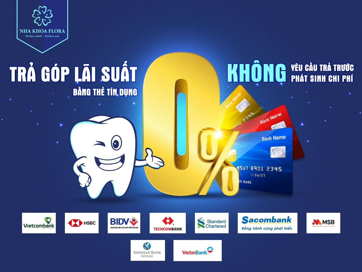 Trả góp 0 lãi suất tại Flora Trả góp 0 lãi suất tại Flora