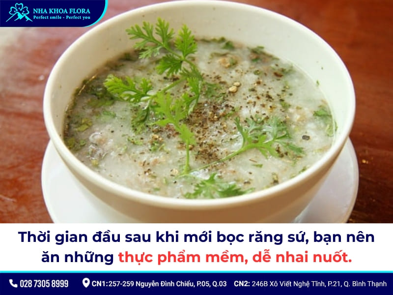 bọc răng sứ bao lâu thì ăn được