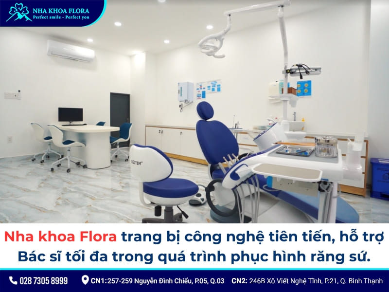 dấu hiệu răng sứ bị hở