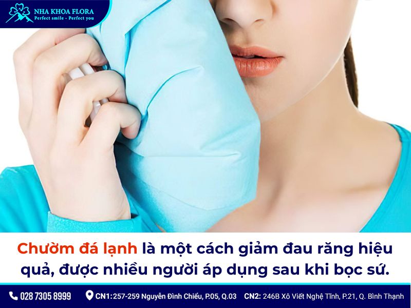 bọc răng sứ có đau không