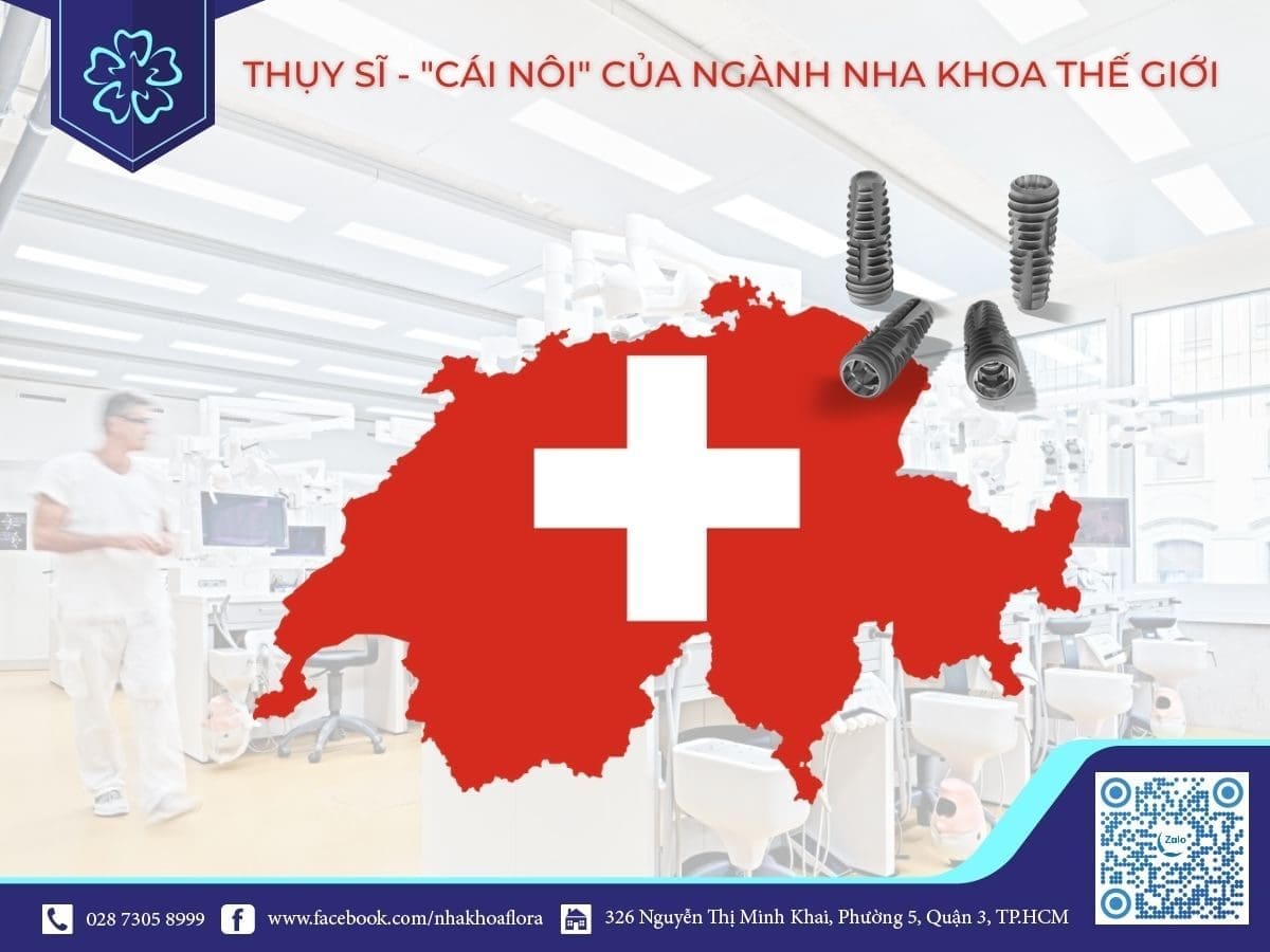 Implant Swiss- thương hiệu trồng răng implant từ Thụy Sĩ Implant Swiss- thương hiệu trồng răng implant từ Thụy Sĩ