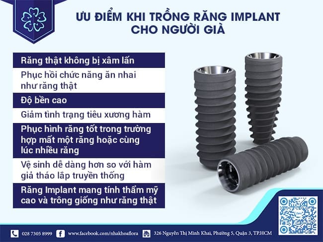 Is dental implants dangerous for the elderly?