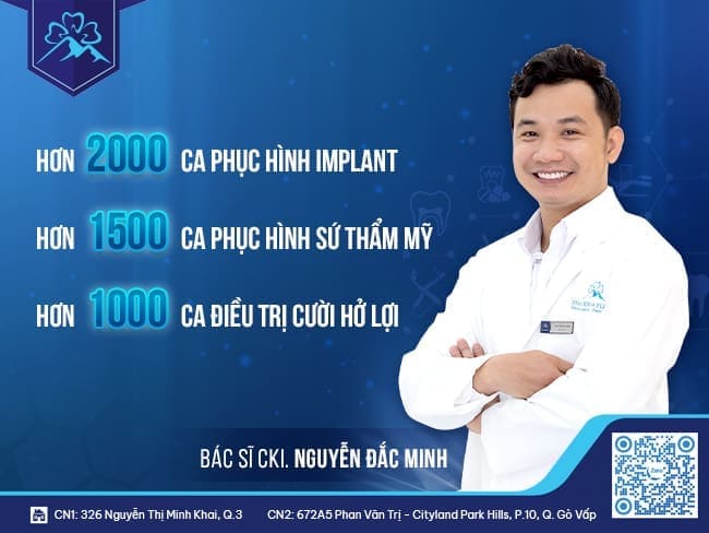 Y bác sĩ dày dặn kinh nghiệm