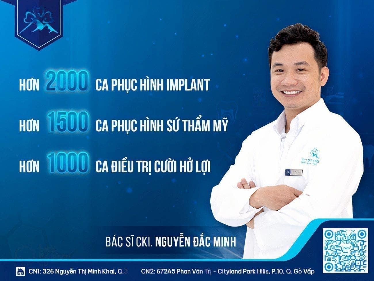 Bác sĩ Nguyễn Đắc Minh đã giúp bạn giải đáp thắc mắc: "Nên cấy bao nhiêu trụ Implant trên hàm thì tốt nhất?"