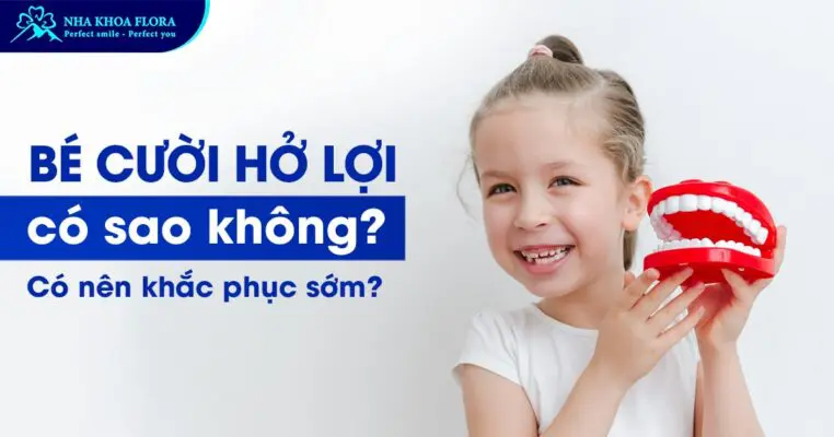 Bé Cười Hở Lợi Có Sao Không? Có Nên Khắc Phục Sớm? 1