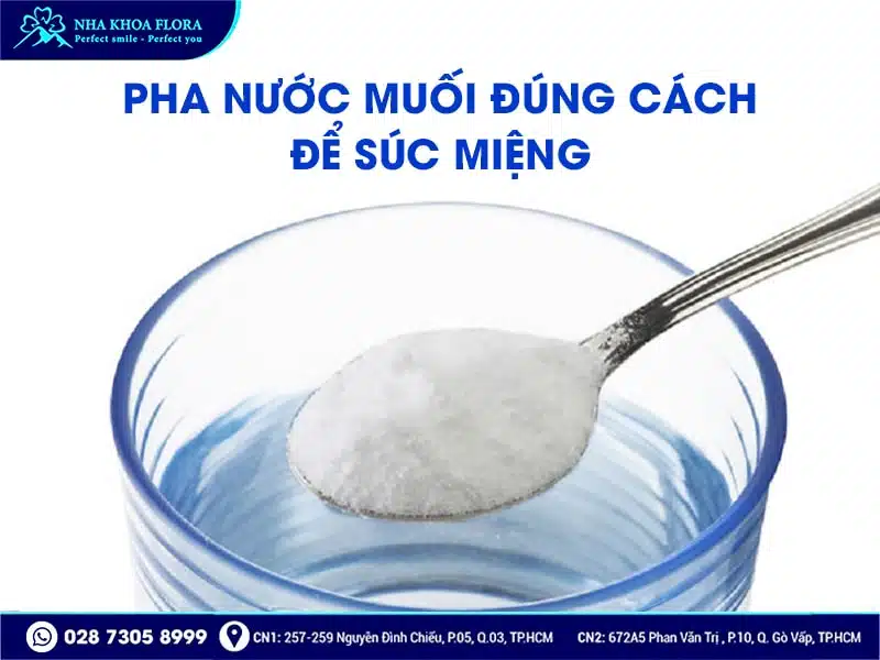 Có nên súc nước muối sau khi bọc răng sứ - ảnh 3 Có nên súc nước muối sau khi bọc răng sứ - ảnh 3