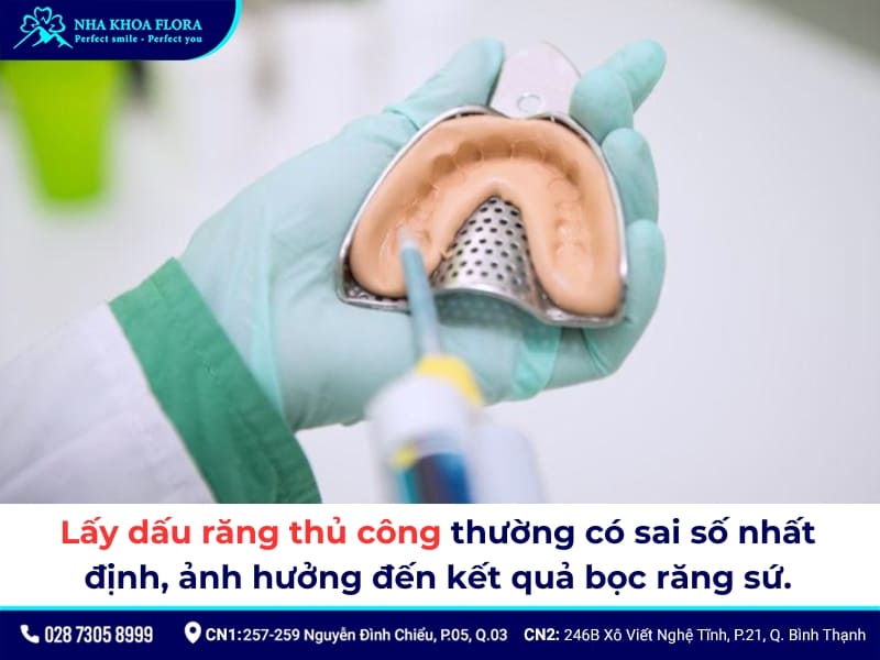 bọc răng sứ bị lệch khớp cắn