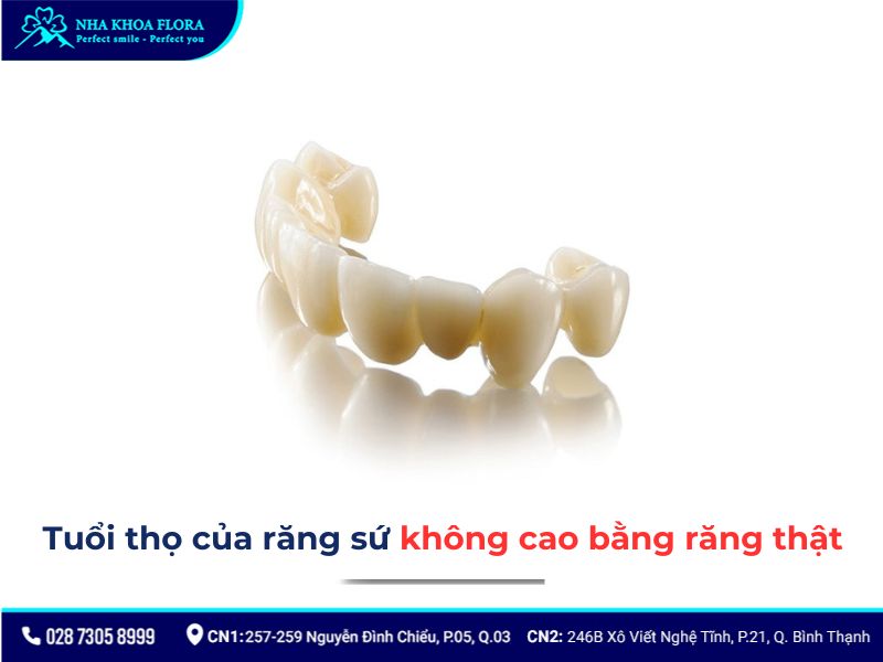 nhược điểm của việc bọc răng sứ