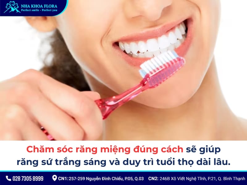 bọc răng sứ 2 răng cửa bị hô