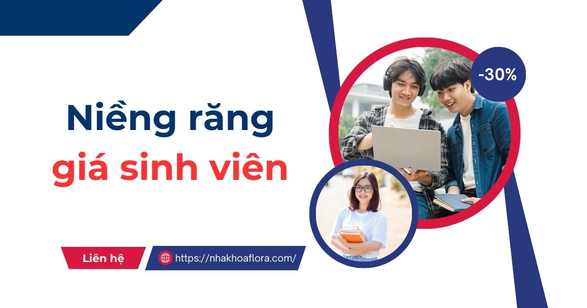 Niềng răng giá sinh viên TPHCM chỉ từ 1 triệu đồng/tháng