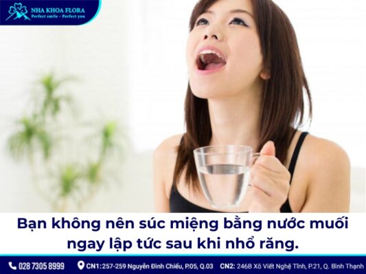 nhổ răng khôn bao lâu thì súc miệng nước muối - ảnh 1 nhổ răng khôn bao lâu thì súc miệng nước muối - ảnh 1