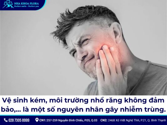 nhiễm trùng sau khi nhổ răng khôn - ảnh 3
