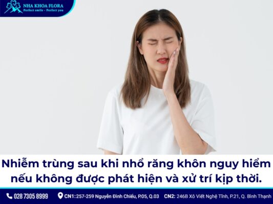 nhiễm trùng sau khi nhổ răng khôn - ảnh 4