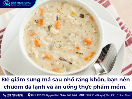 nhổ răng khôn bị sưng má - ảnh 4
