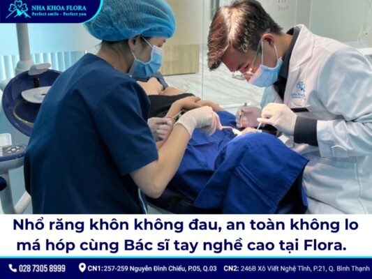 Nhổ răng khôn có bị hóp má không? - ảnh 3