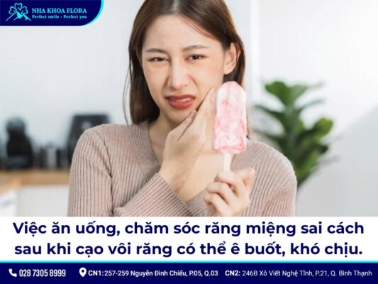 Sau khi lấy cao răng bao lâu thì được ăn? - ảnh 1