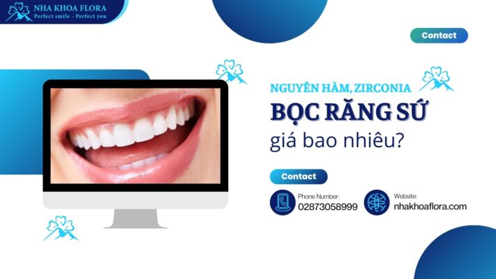 Bọc răng sứ nguyên hàm, zirconia giá bao nhiêu?