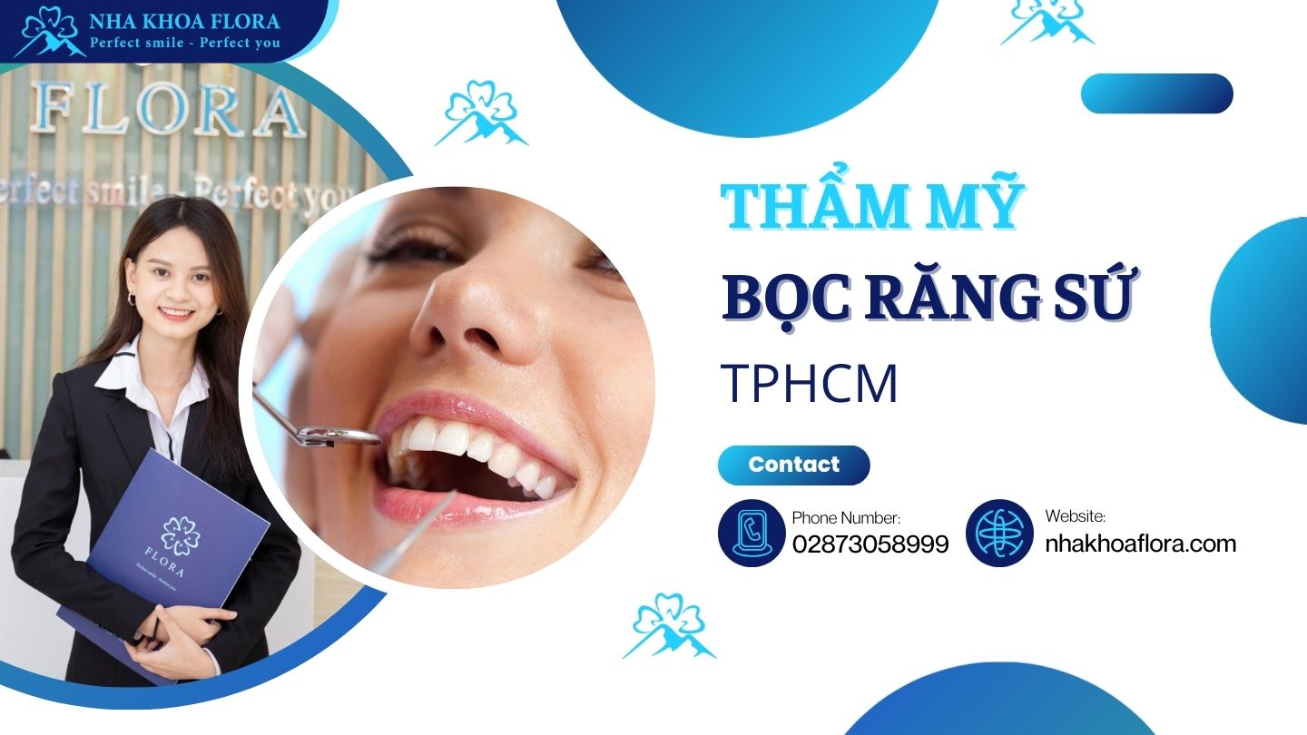Bọc răng sứ thẩm mỹ tự nhiên TPHCM