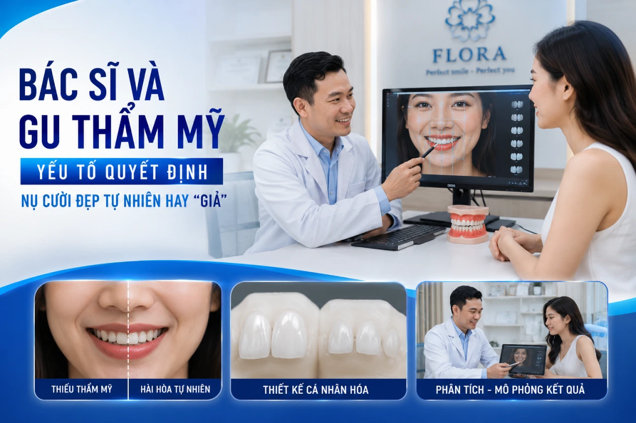 Bác sĩ và gu thẩm mỹ - Yếu tố quyết định nụ cười đẹp tự nhiên hay “giả”