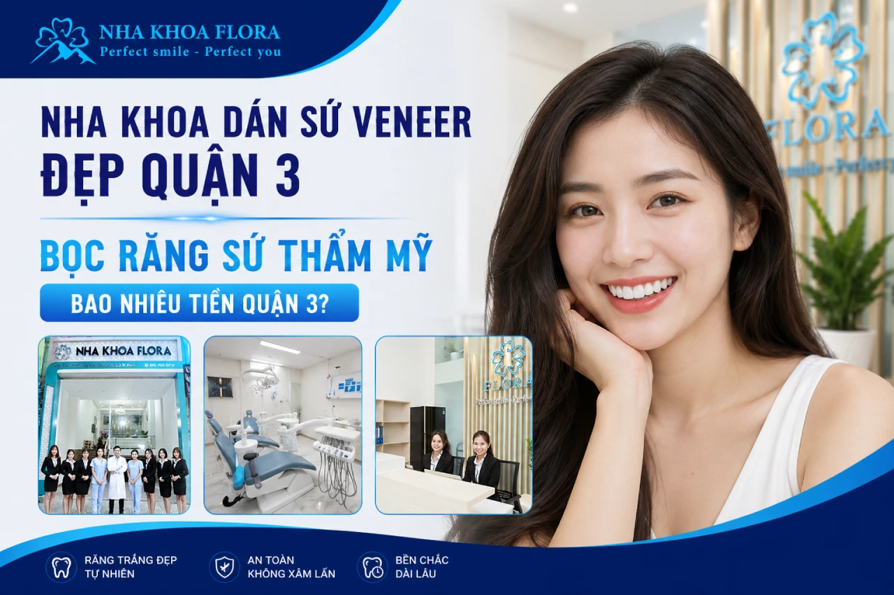 Nha khoa dán sứ veneer đẹp Quận 3 - Bọc răng sứ thẩm mỹ bao nhiêu tiền Quận 3 dd